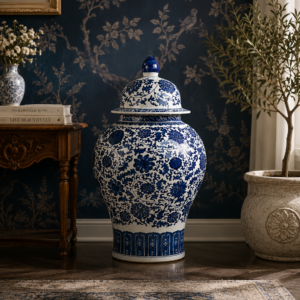 Grand Chinoiserie Heirloom Urn