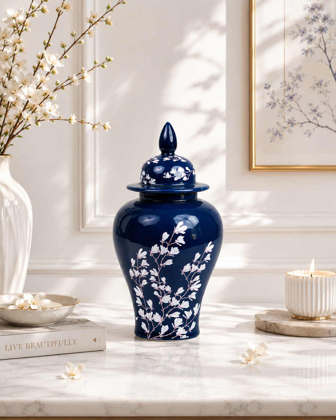 Midnight Bloom Jar 5 Midnight Bloom Jar 5