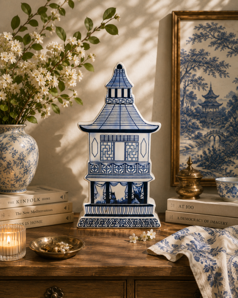 Mini Porcelain House Bank
