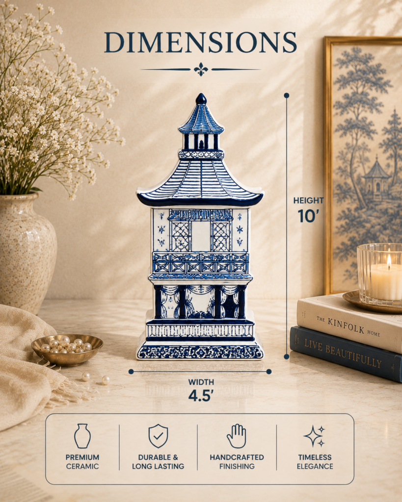 Mini Porcelain House Bank
