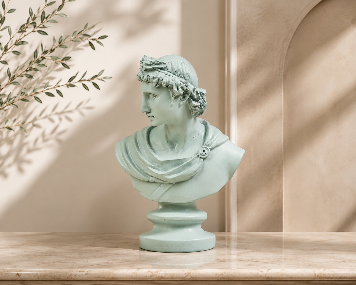 Classical European Decorative Bust Lifestyle View