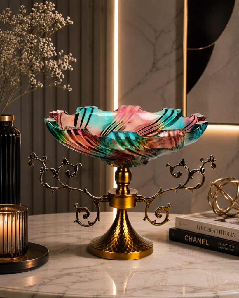 Aurora Glass Luxe Bowl