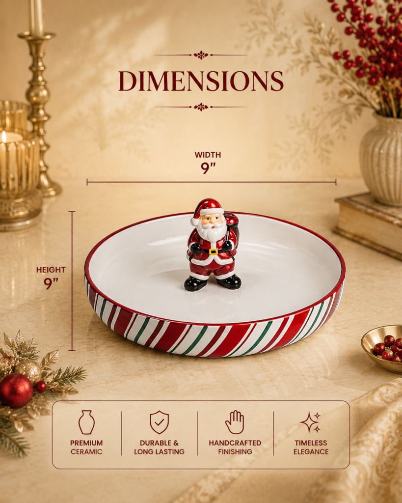 Festive Charm Trinket Dish