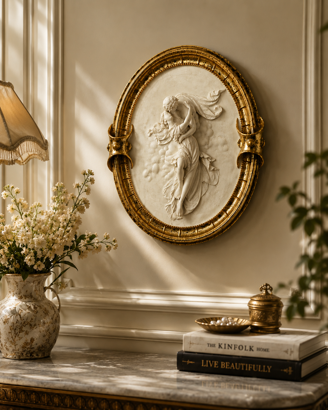 Baroque Muse Wall Frame Lifestyle View