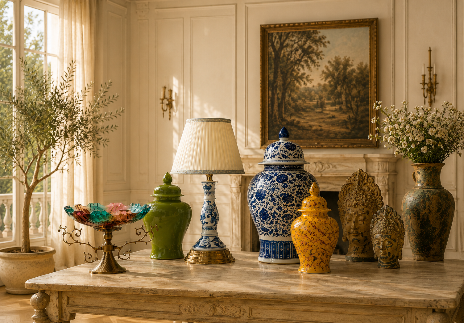 A calm, thoughtfully decorated Bauble Homes interior