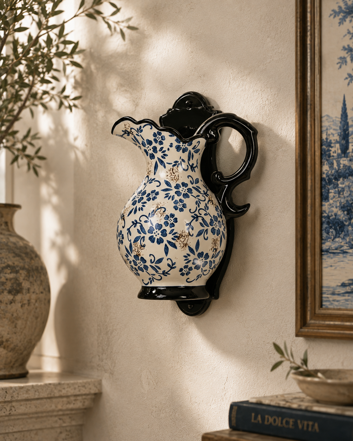 Imperial Garden Wall Pitcher