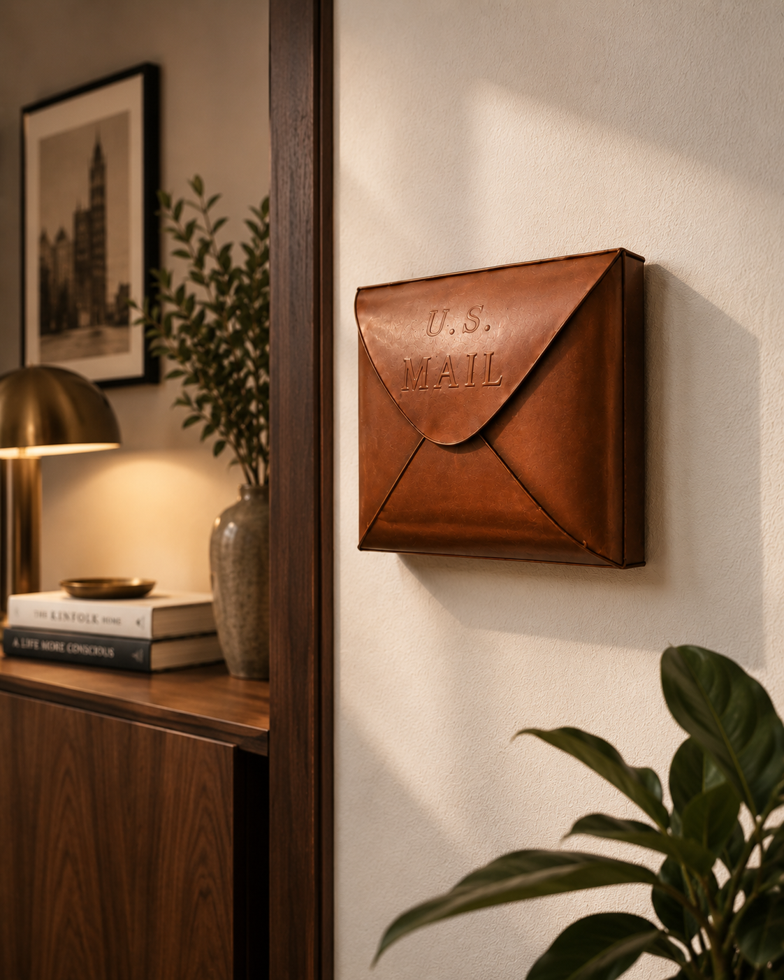 Retro Letter Storage Case Lifestyle View
