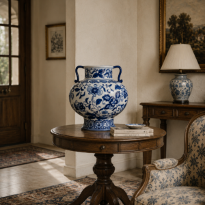 Royal Garden Twin-Handle Vase