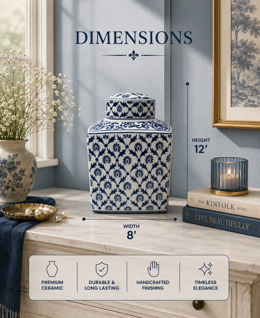 Royal Trellis Jar